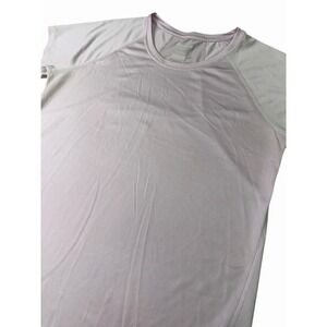 Tek Gear Performance Short Sleeve Gray Women Size Medium Exercise Activewear